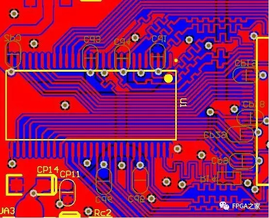 [单片机]在FPGA高速AD采集设计中的PCB布线解决方案浅析
